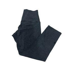Lululemon Size 4 Charcoal Gray Cropped Leggings Inseam‎ 23"